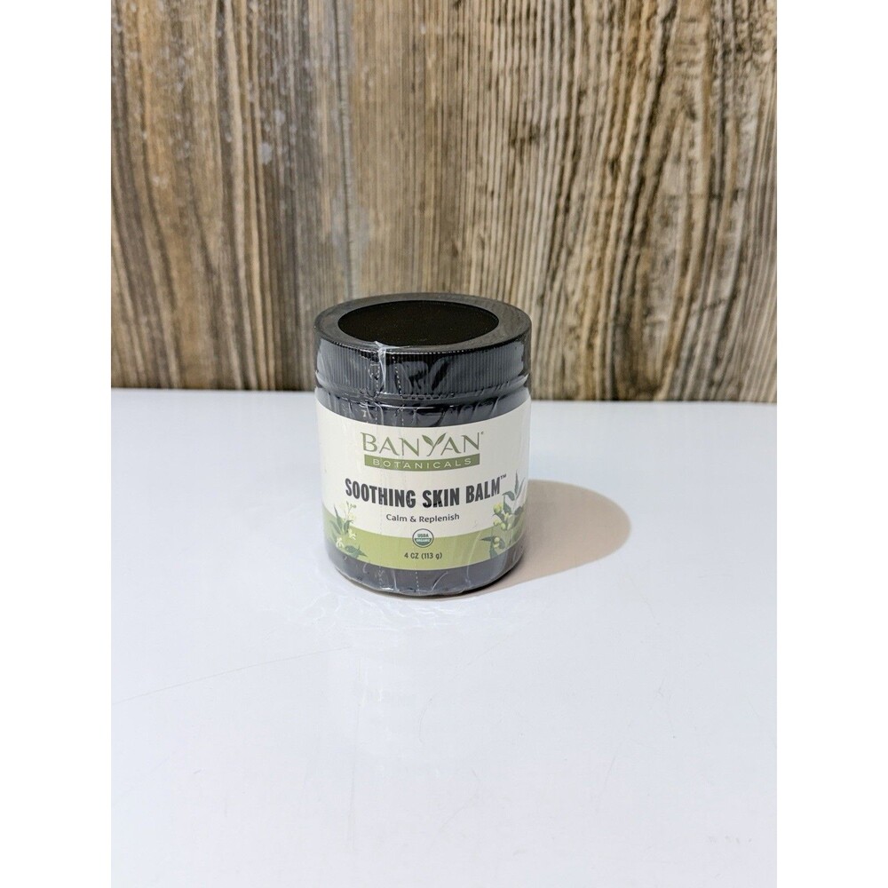 Banyan Botanicals Soothing Skin Balm – CALM AND REPLENISH - Organic - 4oz NEW